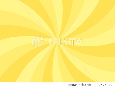 Curved starburst, sunburst background, rays, concentrated lines background material 112375249
