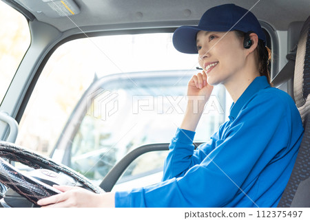 女卡車司機 女卡車司機 112375497