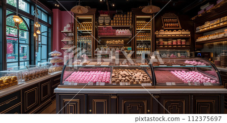 Confectionery interior Confectionery interior 112375697