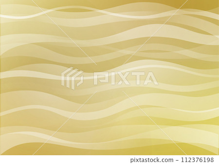 Streamline curve wave image background gold gold 112376198