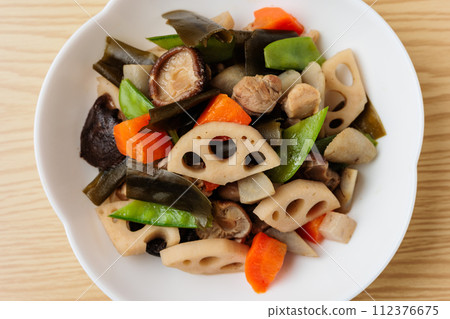 Chikuzenni true overhead view Chikuzenni true overhead view 112376675