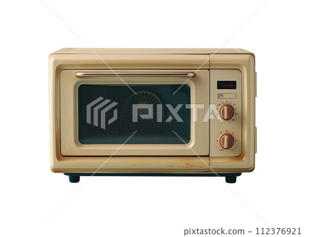 Microwave oven isolated Microwave oven isolated 112376921