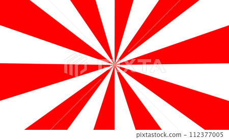 輻射背景慶典背景輻射紅白2色 112377005