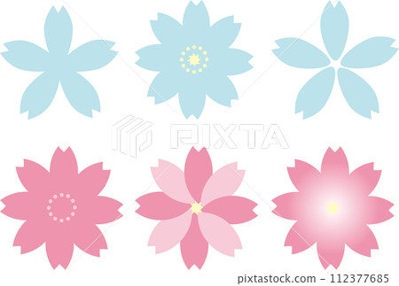 櫻花圖標集 112377685