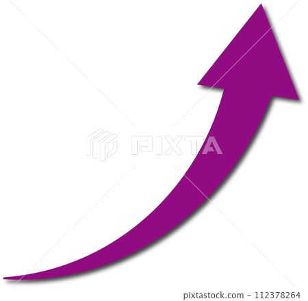 3D arrow upward 3D arrow upward 112378264