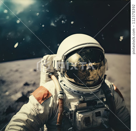 Astronauts in space. 112378392