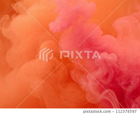 Pink smoke. Pink smoke. 112378597