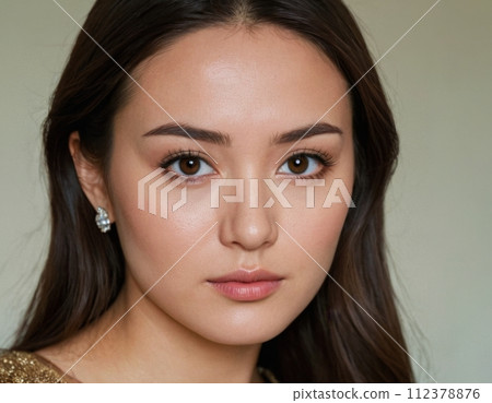 Beautiful brunette. Beautiful brunette. 112378876