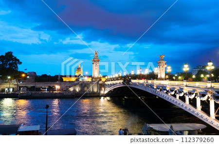Bridge of Alexandre III, Paris, France Bridge of Alexandre III, Paris, France 112379260