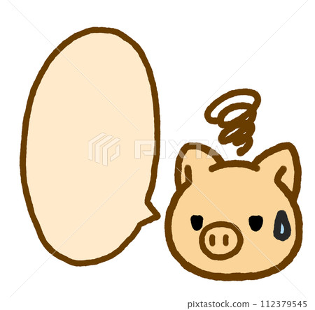 豬遇到了講話泡泡的麻煩 112379545