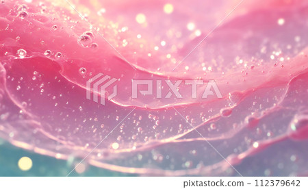 透明粉紅色液體特寫(AI 生成圖像) 透明粉紅色液體特寫(AI 生成圖像) 112379642