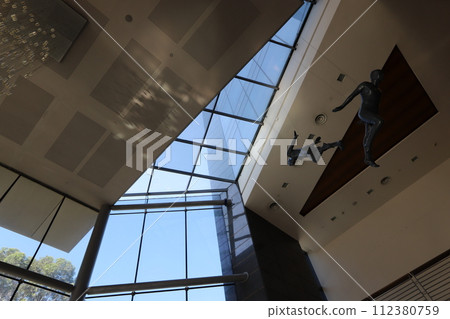 Architectural details of the construction of buildings and structures in Israel close-up. 112380759