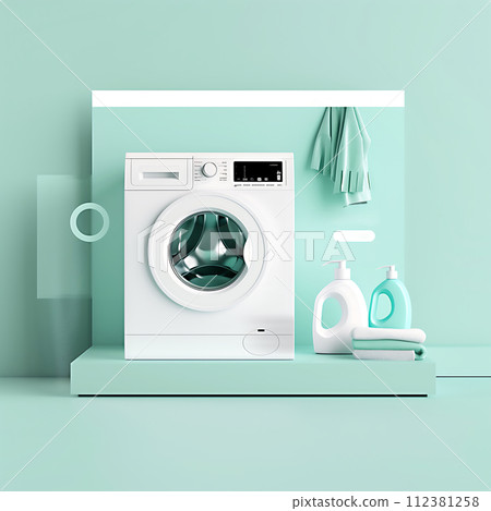 Laundry. Washer 112381258