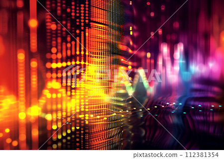 Sound therapy, sound waves 112381354
