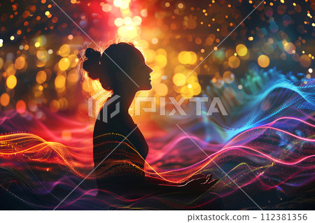 Sound therapy, sound waves Sound therapy, sound waves 112381356
