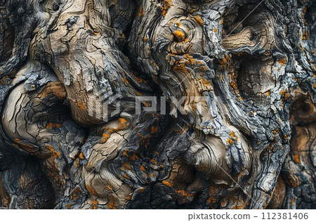 tree bark close-up 112381406