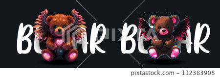 bear, vector, animal 112383908