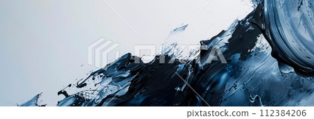 Luxurious abstract background visual texture in black and white Luxurious abstract background visual texture in black and white 112384206