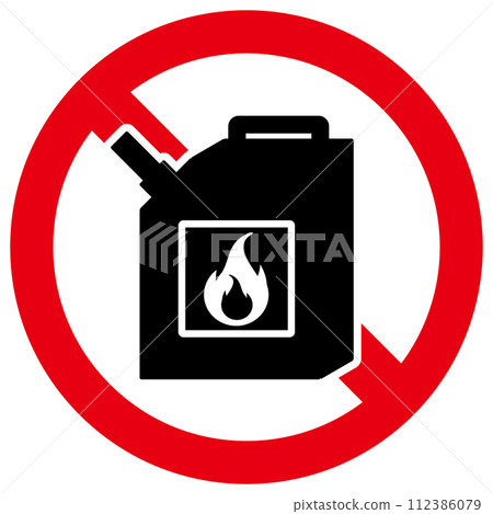 "Prohibition", "Caution", and "Warning" icons regarding bringing in dangerous goods "Prohibition", "Caution", and "Warning" icons regarding bringing in dangerous goods 112386079