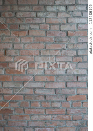 Brick wall for interior exterior decoration. Brick wall for industrial construction design. wall Brick wall for interior exterior decoration. Brick wall for industrial construction design. wall 112386196