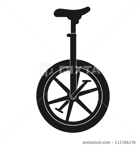 circus bike icon vector circus bike icon vector 112386236