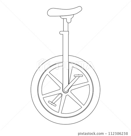 circus bike icon vector circus bike icon vector 112386238