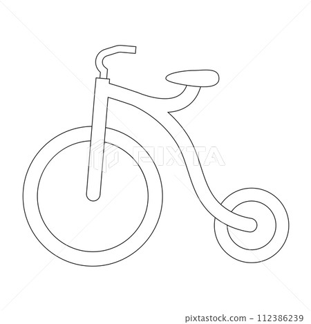 circus bike icon vector circus bike icon vector 112386239