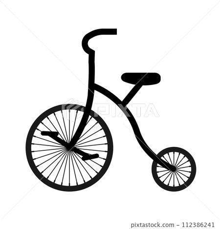 circus bike icon vector 112386241