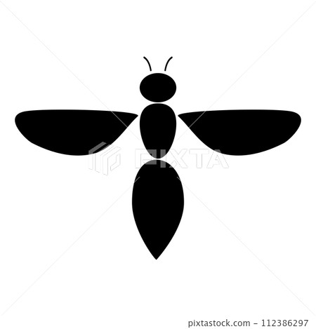 vector wasp logo icon vector wasp logo icon 112386297