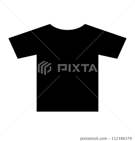 t-shirt icon vector 112386379