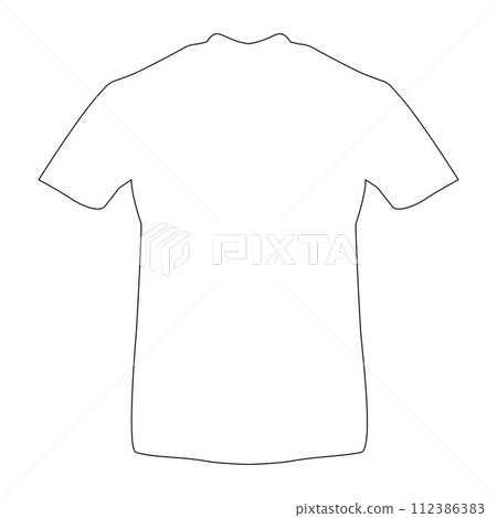 t-shirt icon vector 112386383