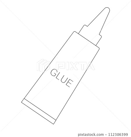 glue icon vector 112386399
