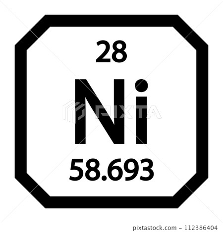 nickel icon vector nickel icon vector 112386404