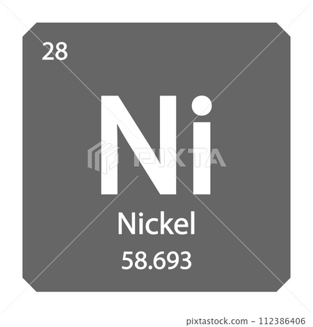 nickel icon vector 112386406
