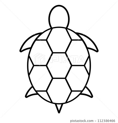 turtle icon vector 112386466