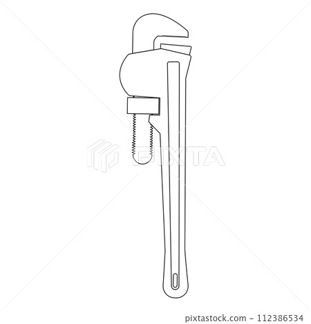 wrench icon vector wrench icon vector 112386534