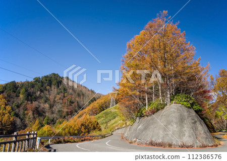 野麥峠/髮夾彎道的紅葉【長野縣道/岐阜縣道39號長川野麥高根線】 野麥峠/髮夾彎道的紅葉【長野縣道/岐阜縣道39號長川野麥高根線】 112386576