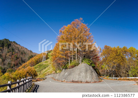 野麥峠/髮夾彎道的紅葉【長野縣道/岐阜縣道39號長川野麥高根線】 野麥峠/髮夾彎道的紅葉【長野縣道/岐阜縣道39號長川野麥高根線】 112386577