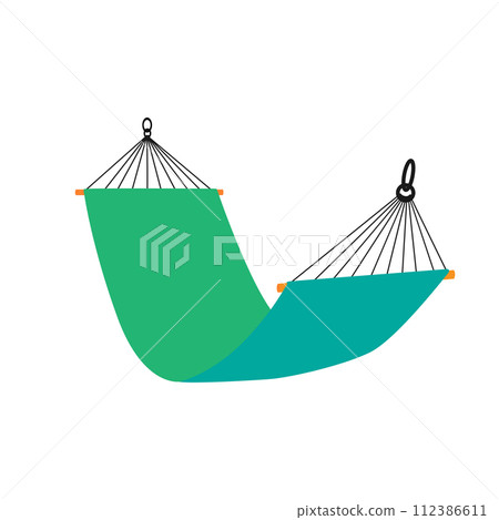 hammock icon vector 112386611