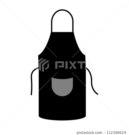 Apron vector icon 112386629