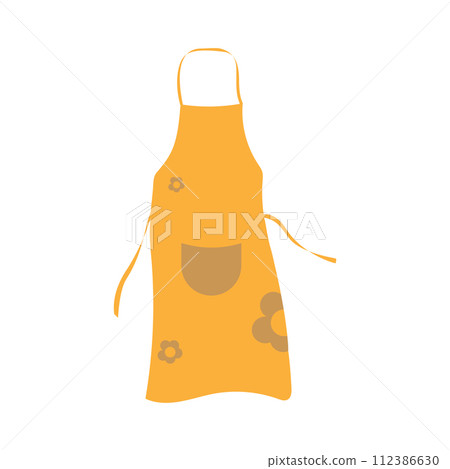 Apron vector icon Apron vector icon 112386630