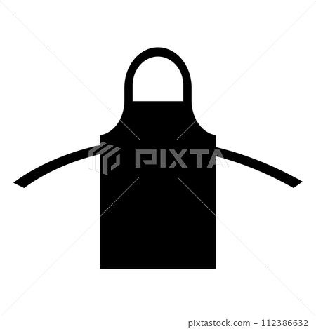 Apron vector icon 112386632