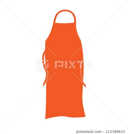 Apron vector icon 112386633