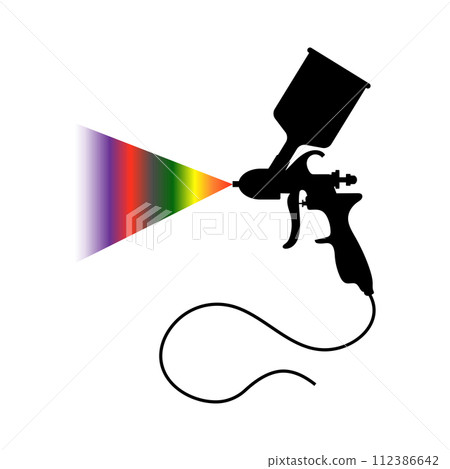 spray paint icon vector spray paint icon vector 112386642