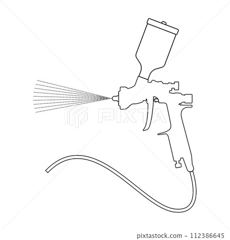spray paint icon vector 112386645