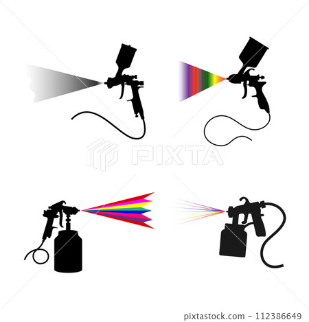 spray paint icon vector 112386649