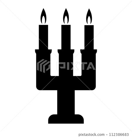 candle icon vector candle icon vector 112386683
