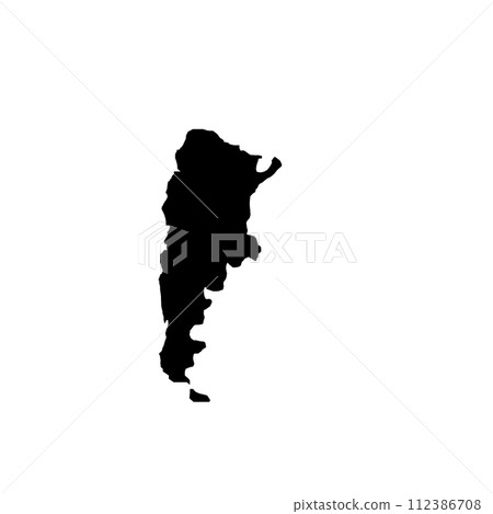 argentina map icon 112386708