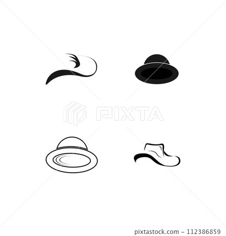 hat logo hat logo 112386859