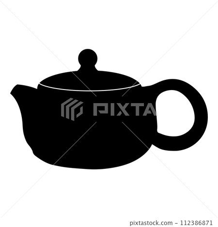 teapot icon vector 112386871